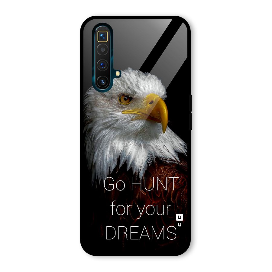 Hunt Your Dream Glass Back Case for Realme X3