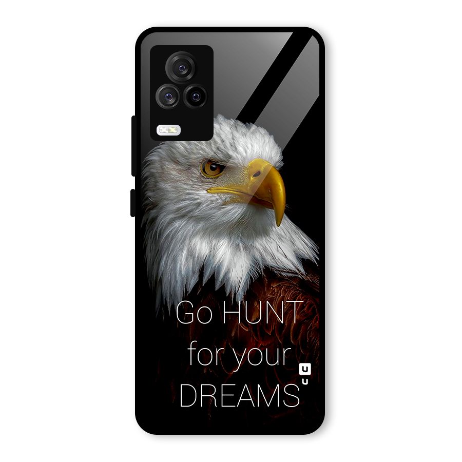 Hunt Your Dream Glass Back Case for Vivo iQOO 7 Legend 5G
