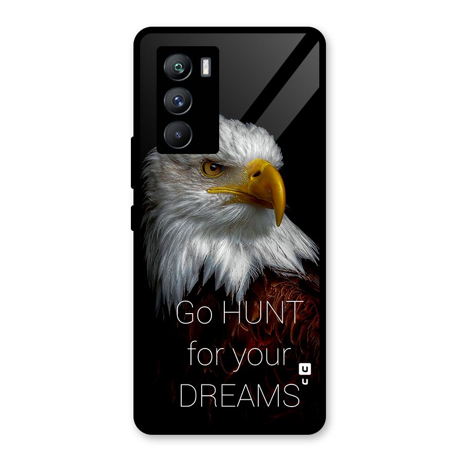 Hunt Your Dream Glass Back Case for Vivo iQOO 9 SE