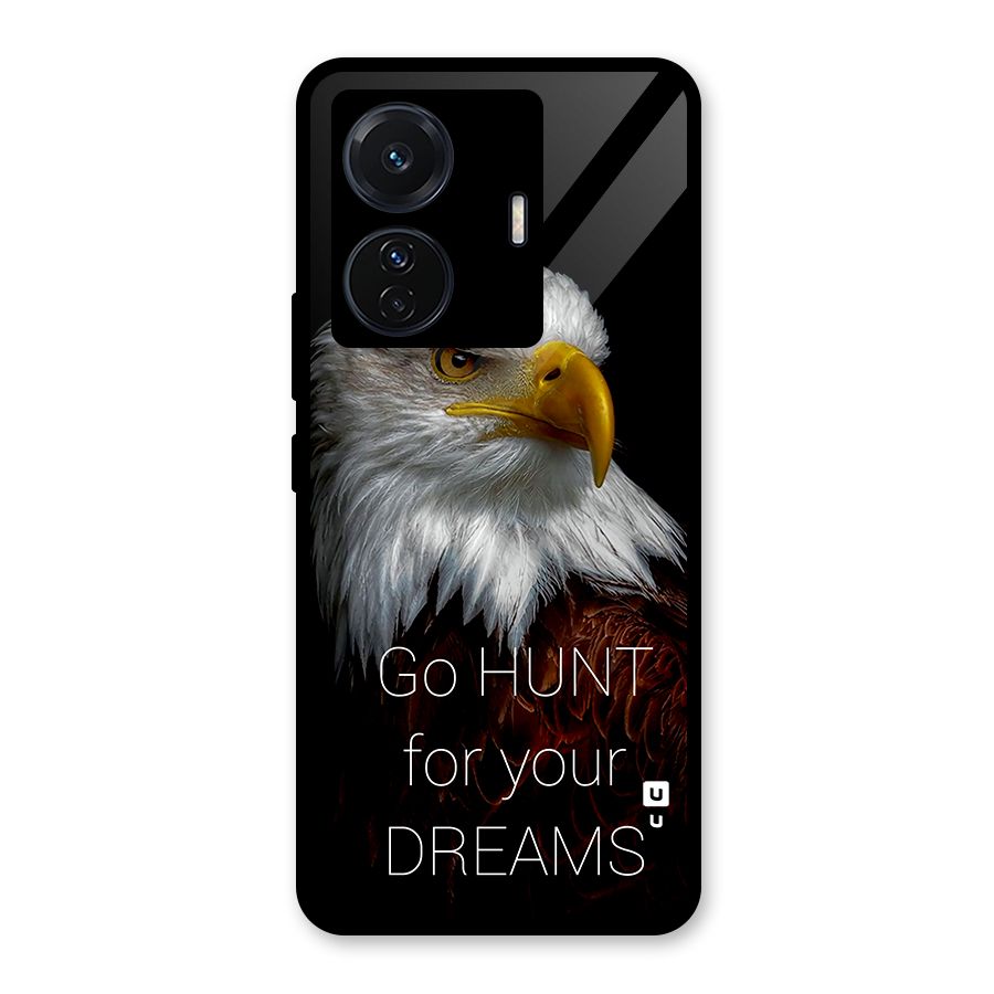 Hunt Your Dream Glass Back Case for Vivo iQOO Z6 Pro