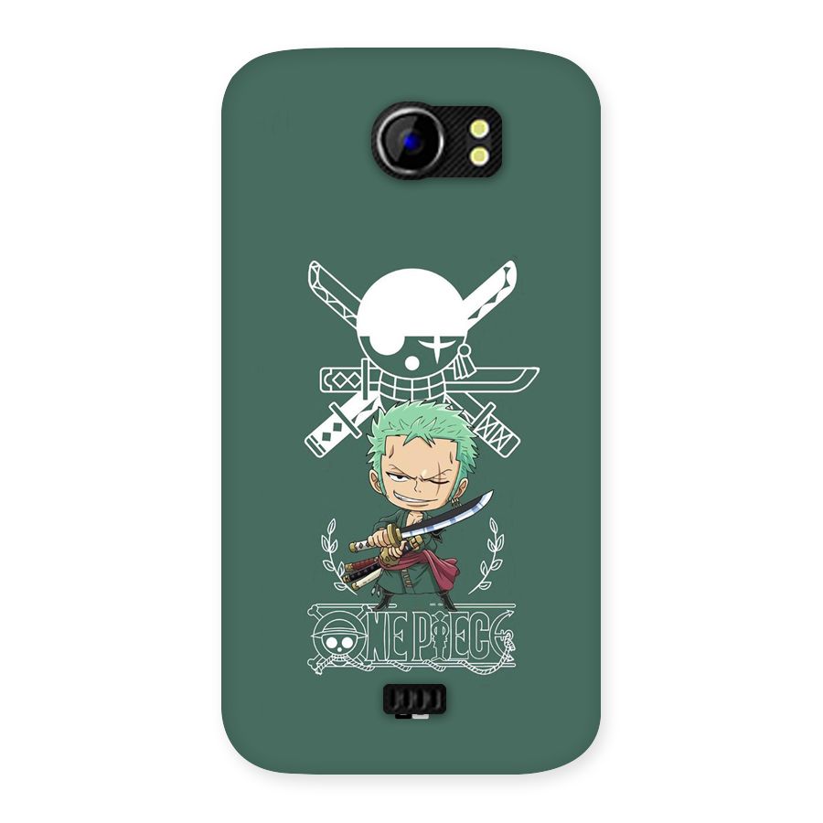 Hunter Zoro Sword Back Case for Canvas 2 A110