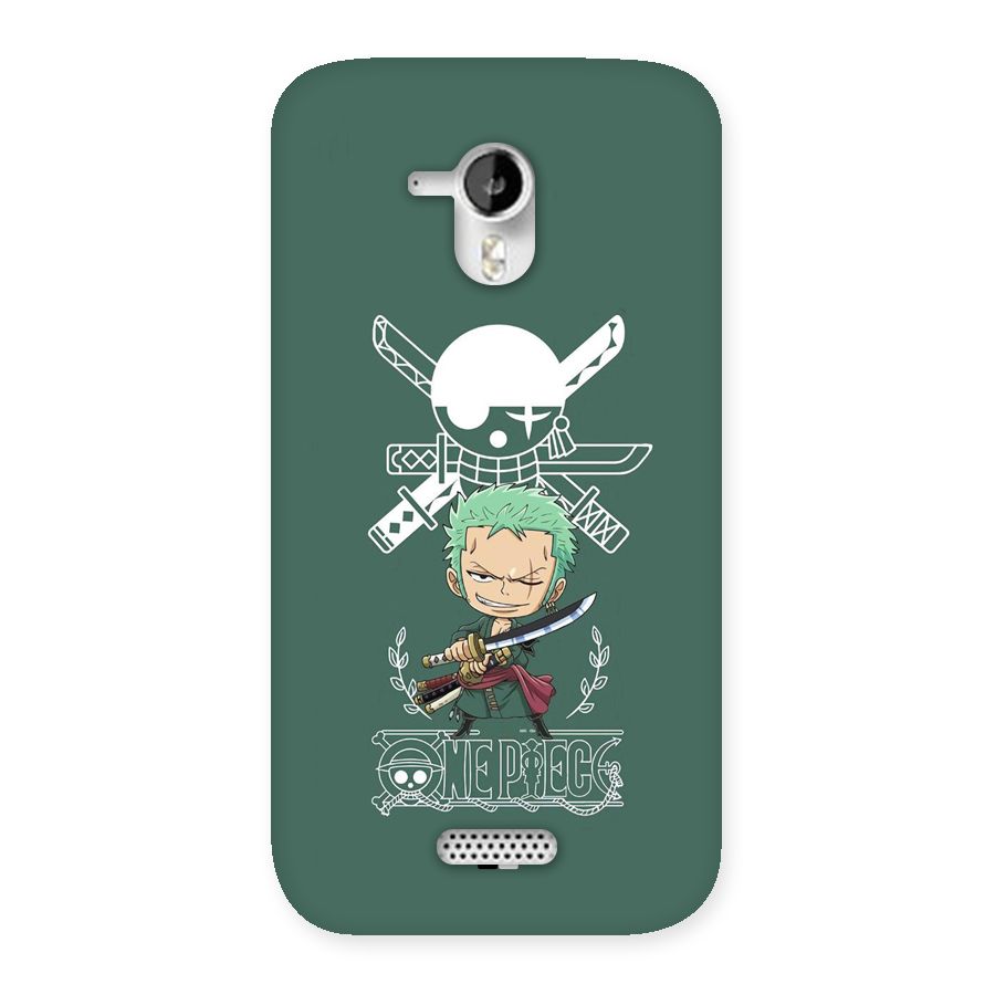 Hunter Zoro Sword Back Case for Canvas HD A116