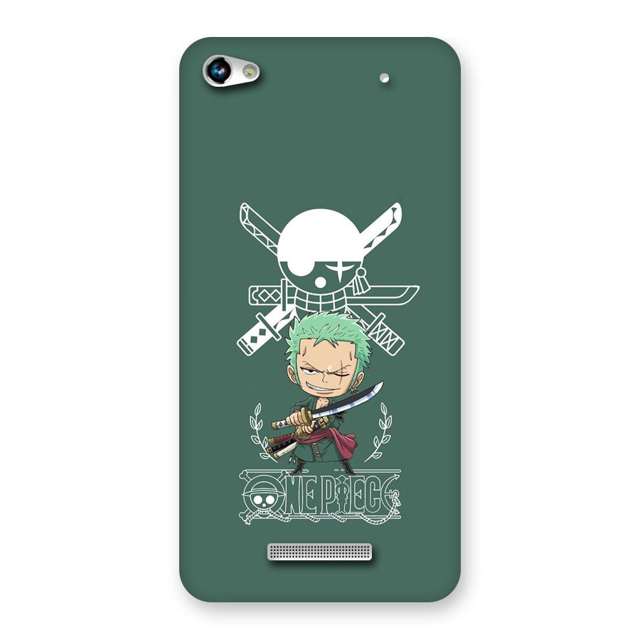 Hunter Zoro Sword Back Case for Canvas Hue 2 A316