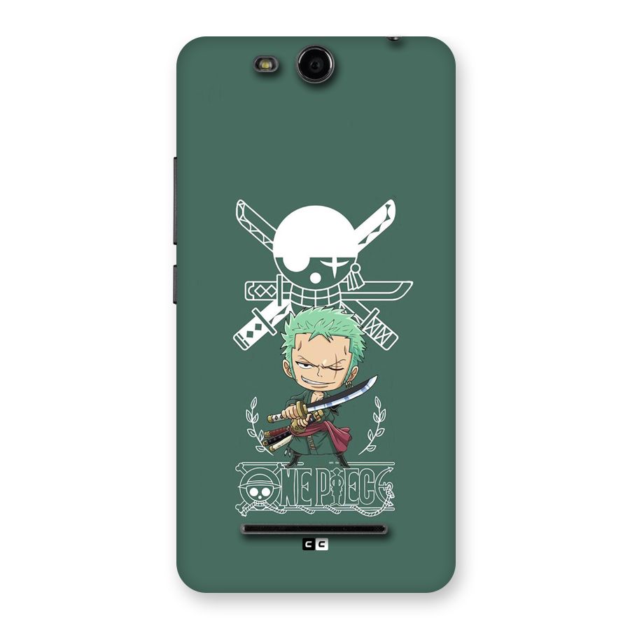 Hunter Zoro Sword Back Case for Canvas Juice 3 Q392