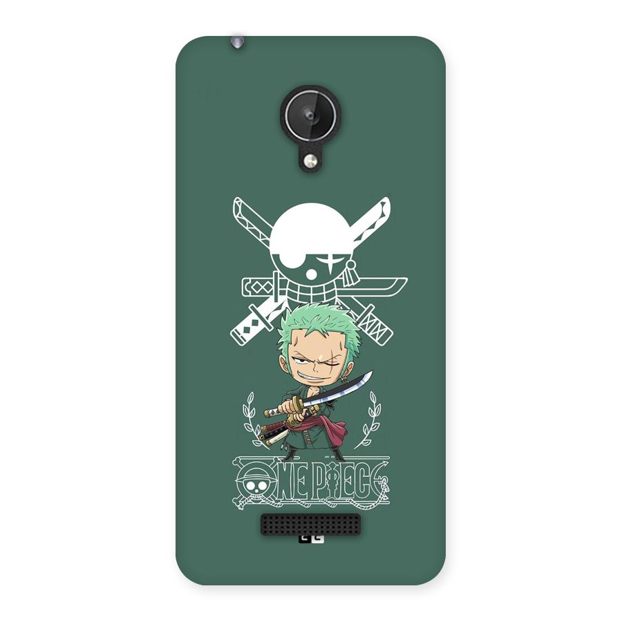 Hunter Zoro Sword Back Case for Canvas Spark Q380