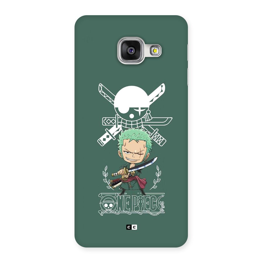 Hunter Zoro Sword Back Case for Galaxy A3 (2016)