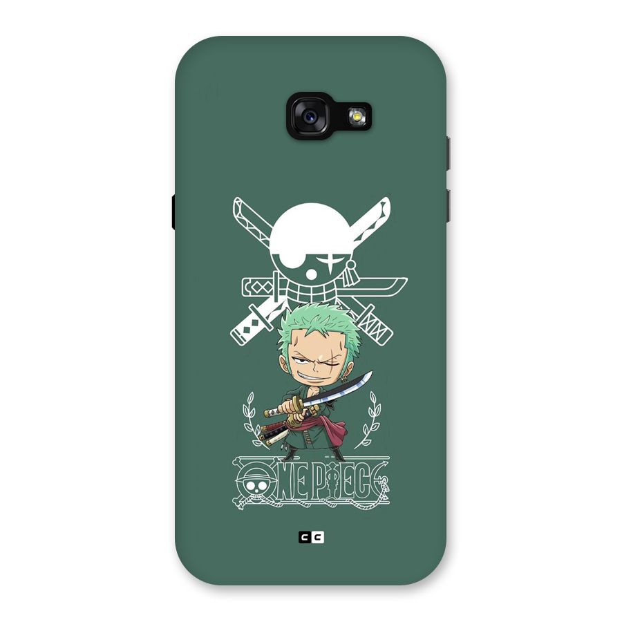 Hunter Zoro Sword Back Case for Galaxy A7 (2017)
