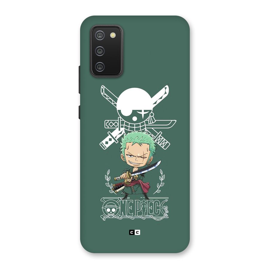 Hunter Zoro Sword Back Case for Galaxy F02s