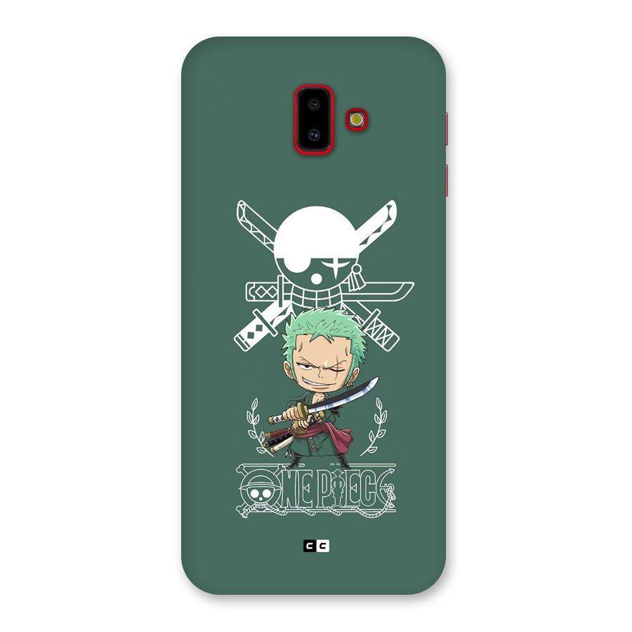 Hunter Zoro Sword Back Case for Galaxy J6 Plus