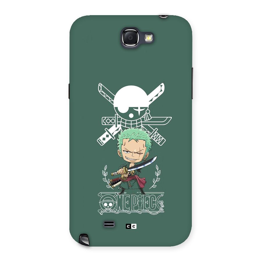 Hunter Zoro Sword Back Case for Galaxy Note 2