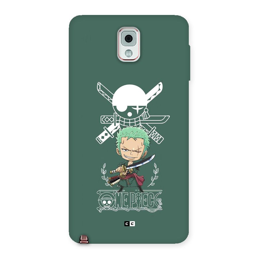 Hunter Zoro Sword Back Case for Galaxy Note 3