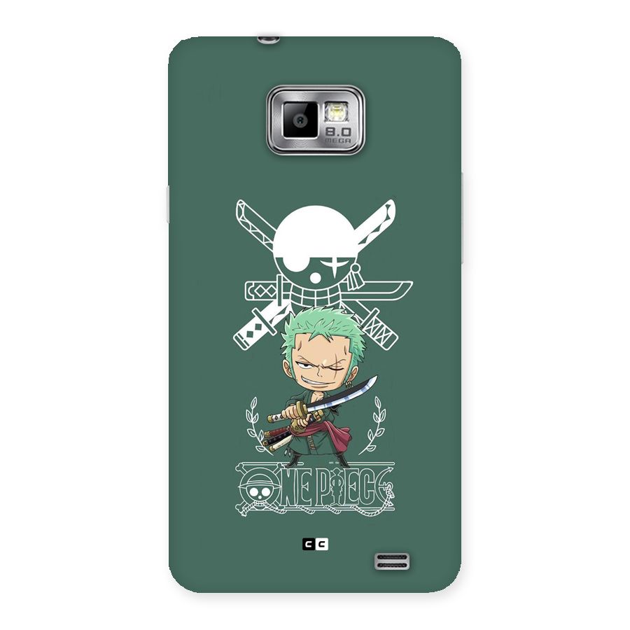Hunter Zoro Sword Back Case for Galaxy S2
