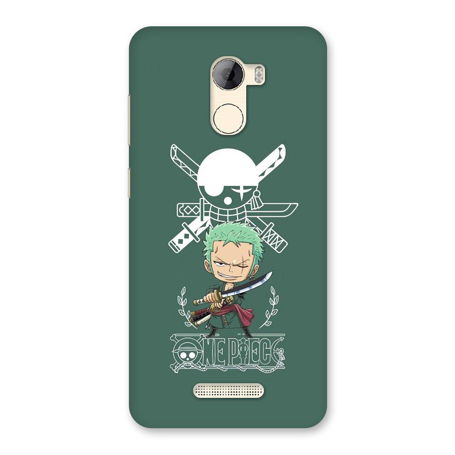 Hunter Zoro Sword Back Case for Gionee A1 LIte