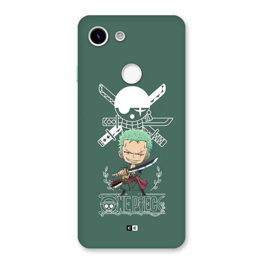 Hunter Zoro Sword Back Case for Google Pixel 3