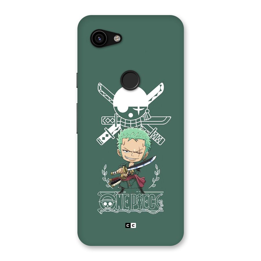 Hunter Zoro Sword Back Case for Google Pixel 3a