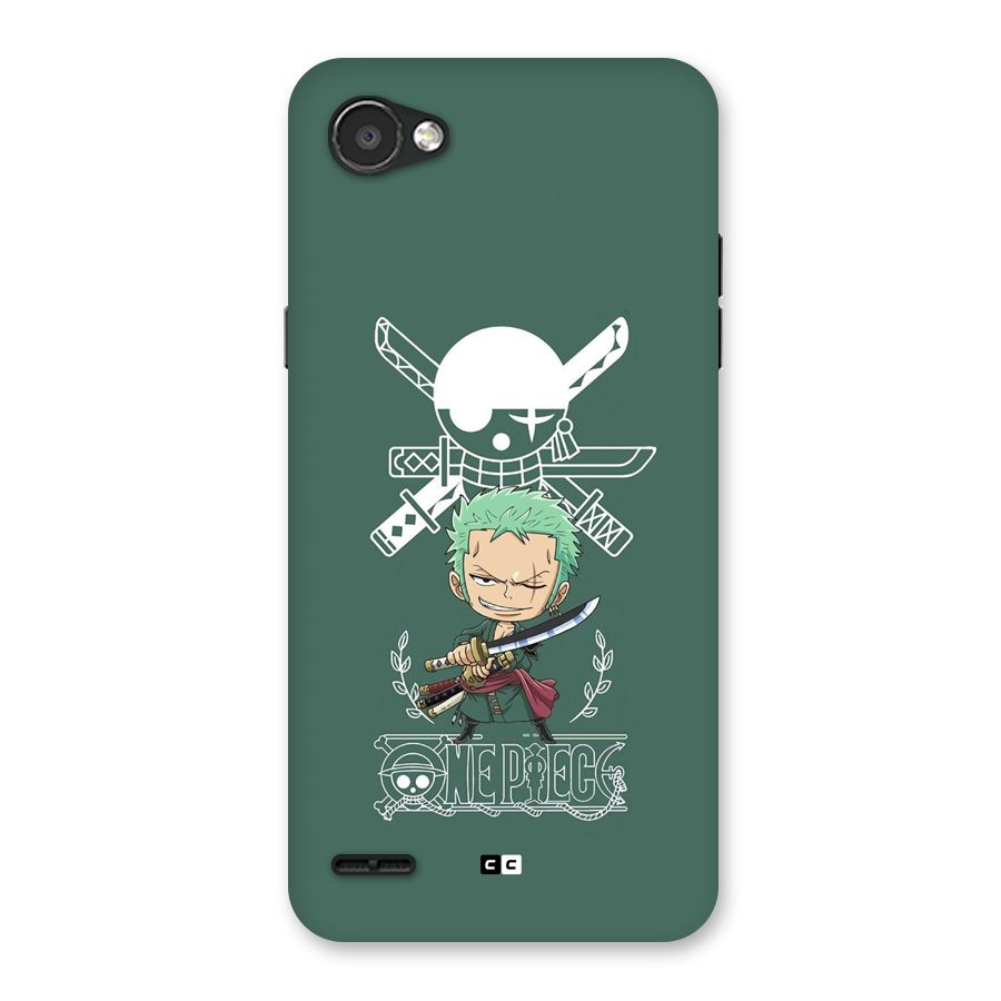 Hunter Zoro Sword Back Case for LG Q6