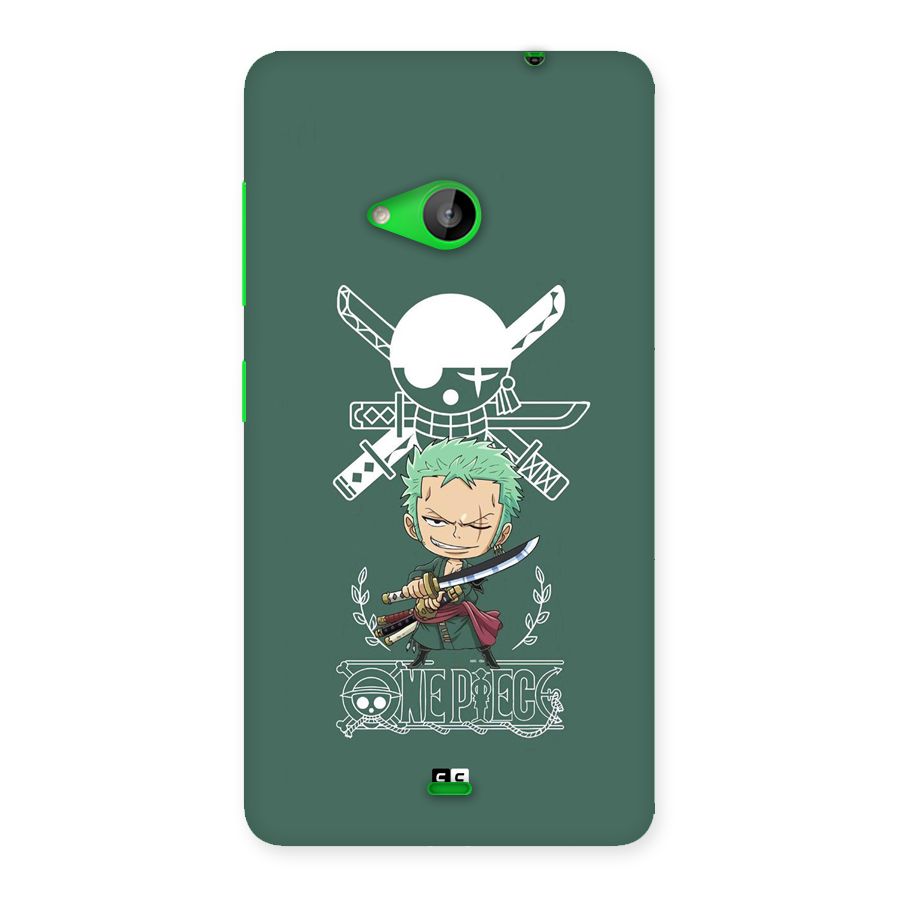 Hunter Zoro Sword Back Case for Lumia 535