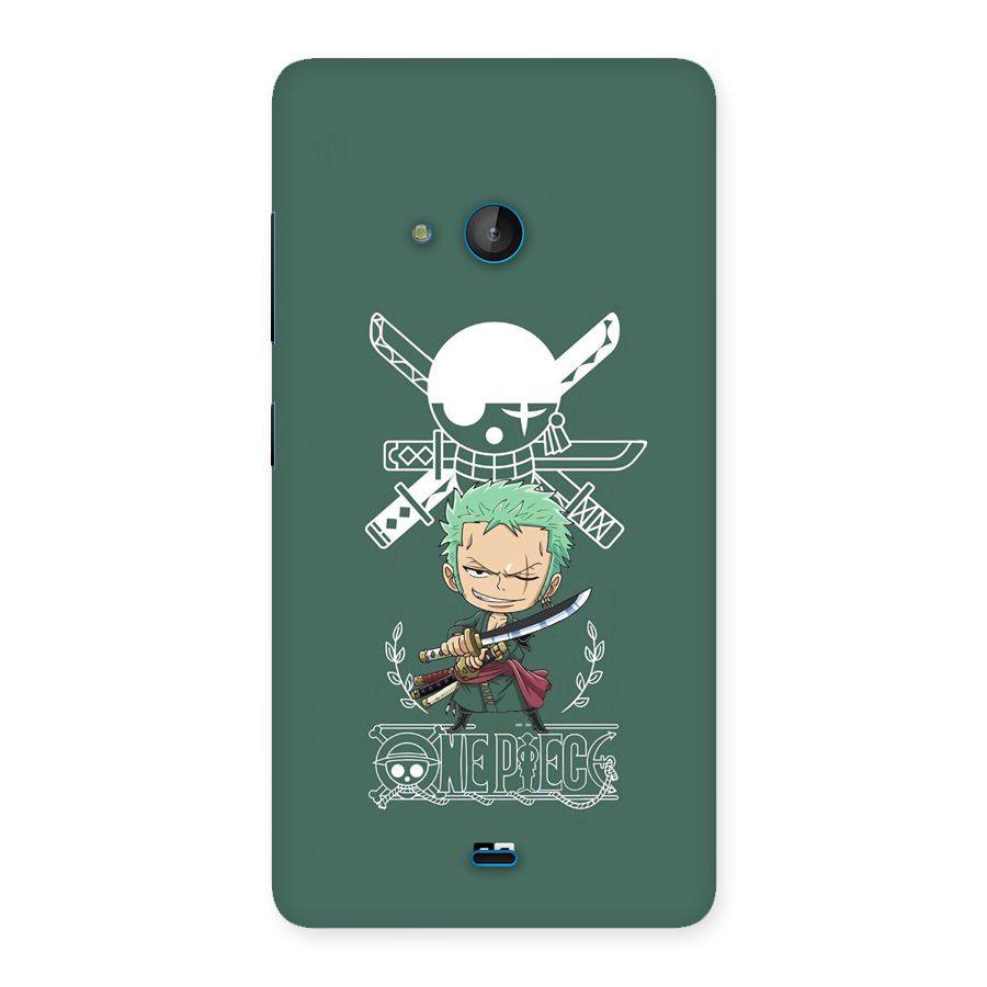 Hunter Zoro Sword Back Case for Lumia 540