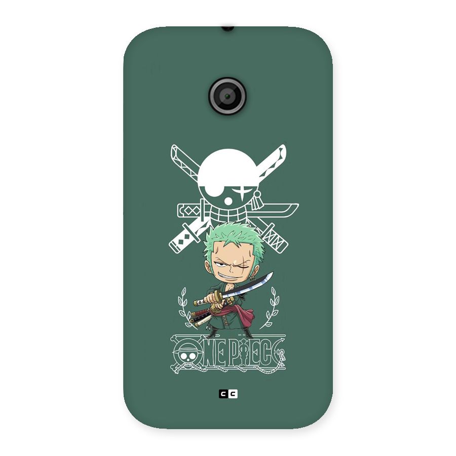 Hunter Zoro Sword Back Case for Moto E