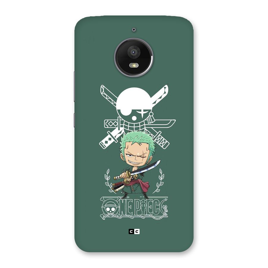 Hunter Zoro Sword Back Case for Moto E4 Plus