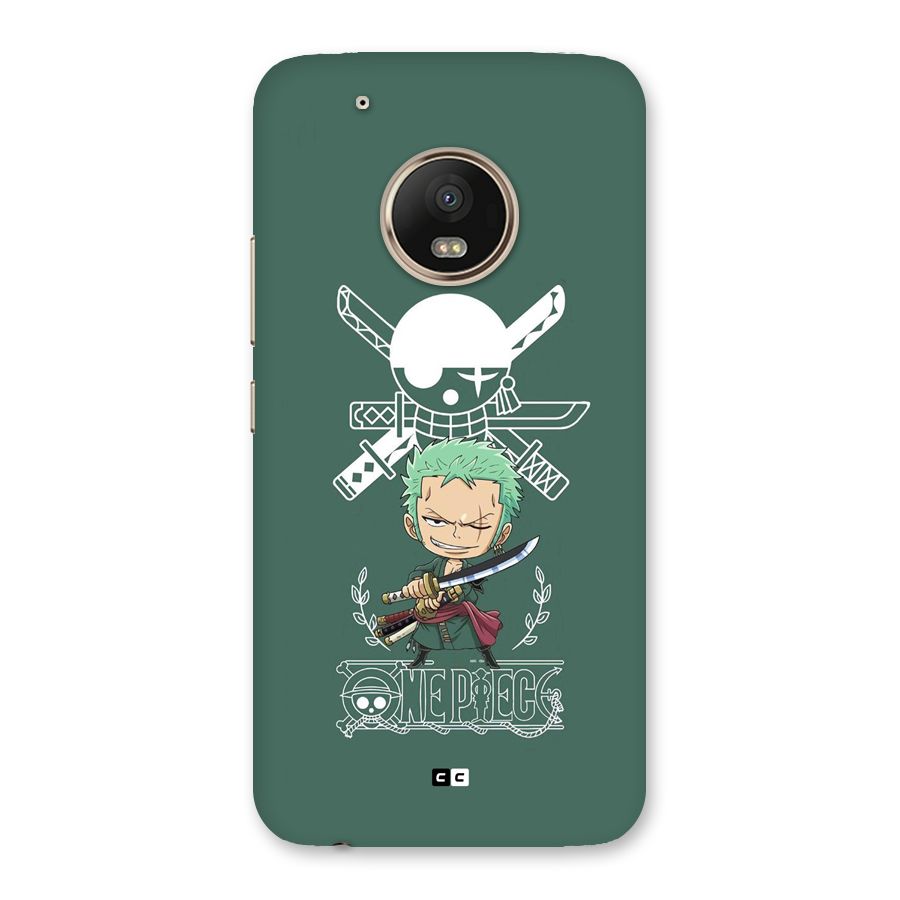 Hunter Zoro Sword Back Case for Moto G5 Plus