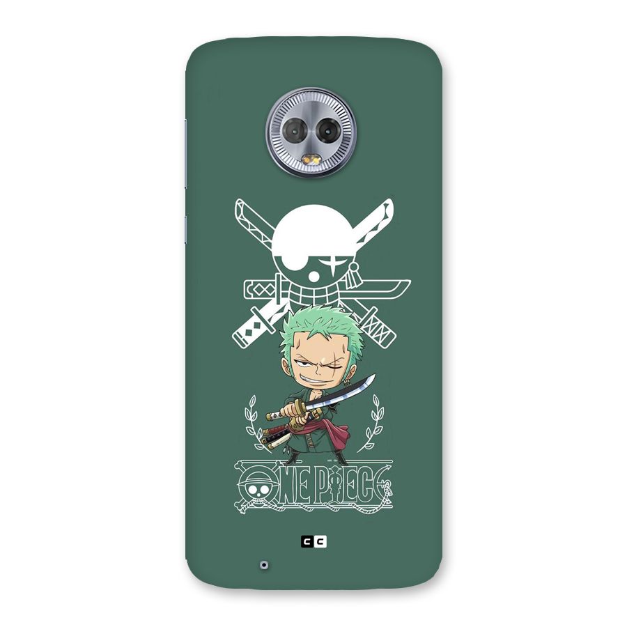 Hunter Zoro Sword Back Case for Moto G6