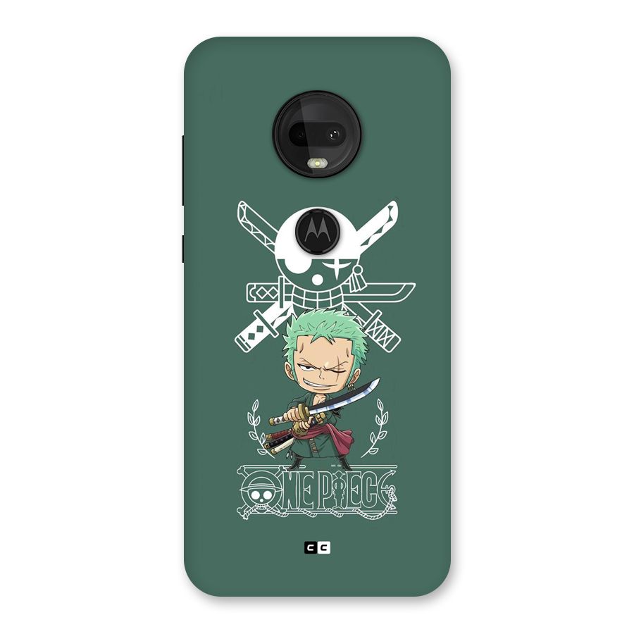 Hunter Zoro Sword Back Case for Moto G7