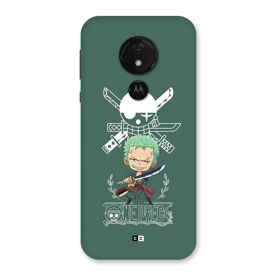 Hunter Zoro Sword Back Case for Moto G7 Power