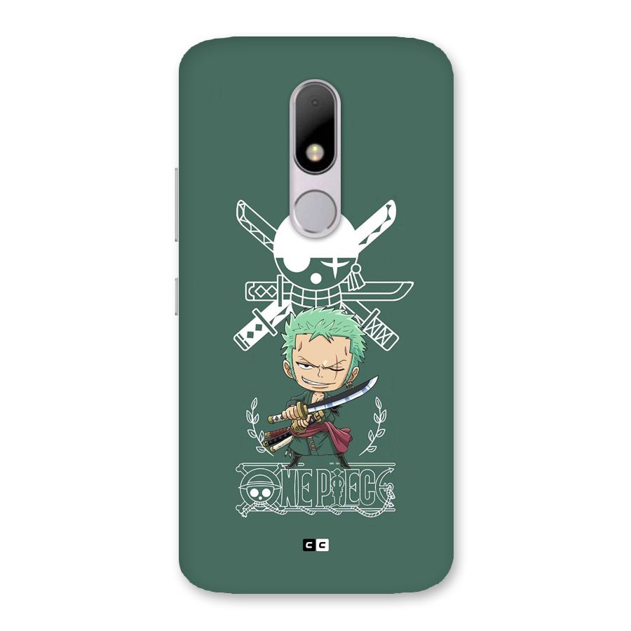 Hunter Zoro Sword Back Case for Moto M