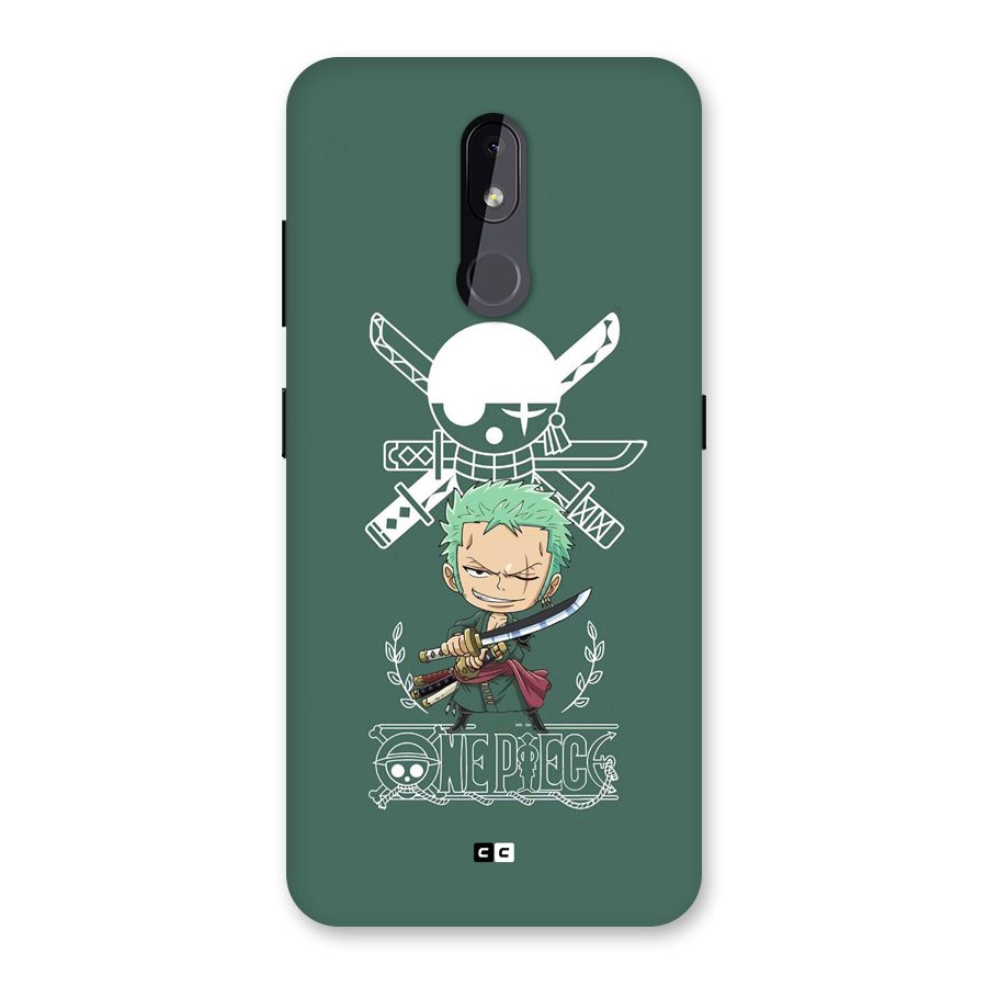 Hunter Zoro Sword Back Case for Nokia 3.2