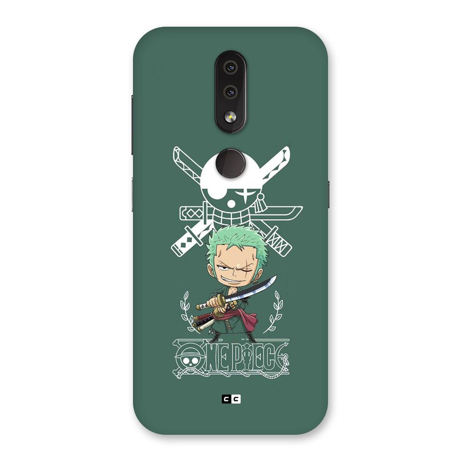 Hunter Zoro Sword Back Case for Nokia 4.2