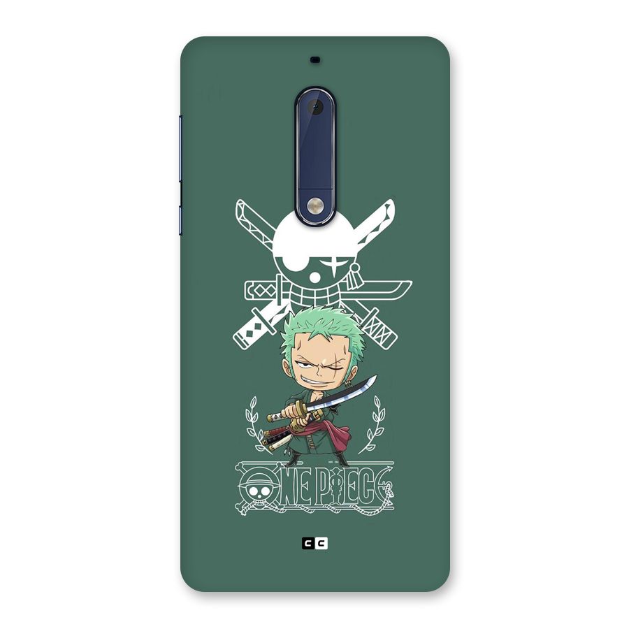 Hunter Zoro Sword Back Case for Nokia 5