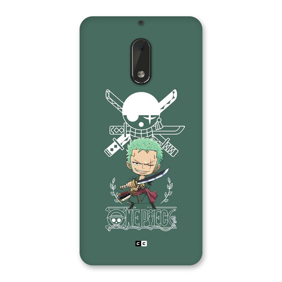 Hunter Zoro Sword Back Case for Nokia 6
