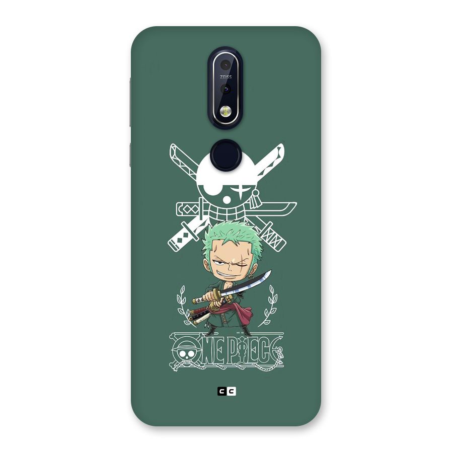 Hunter Zoro Sword Back Case for Nokia 7.1