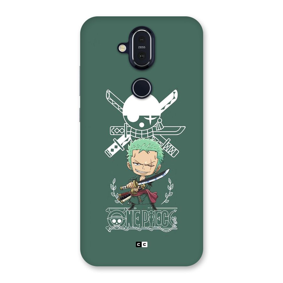 Hunter Zoro Sword Back Case for Nokia 8.1