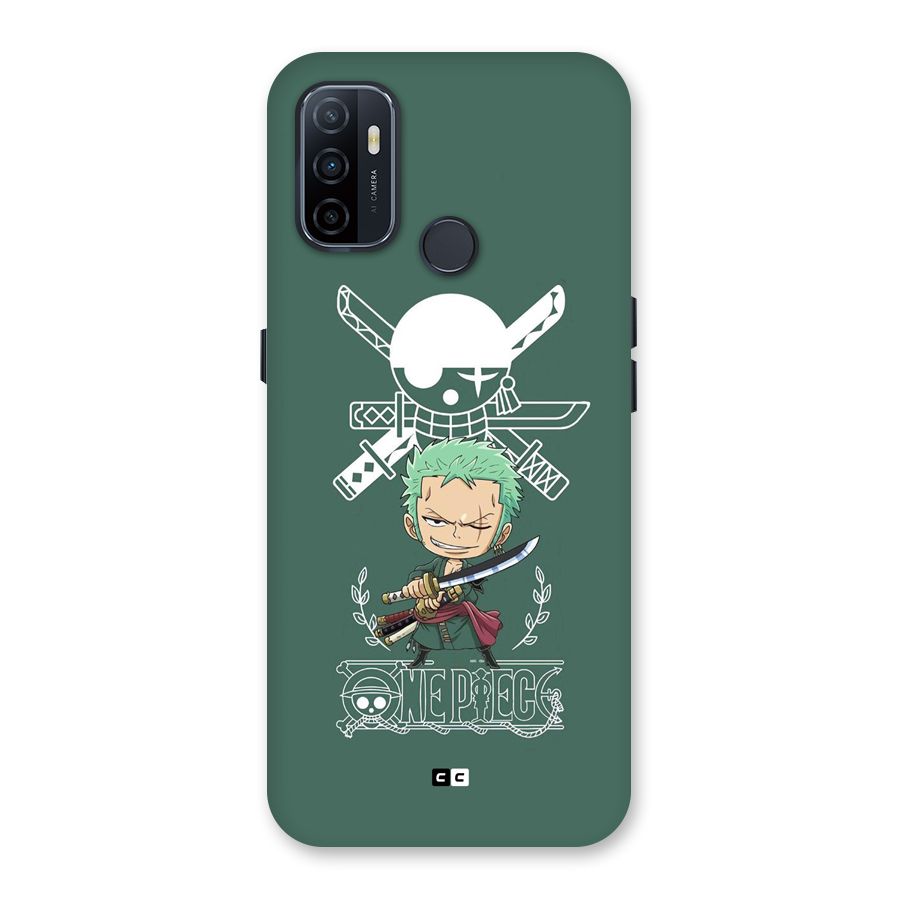 Hunter Zoro Sword Back Case for Oppo A33 (2020)