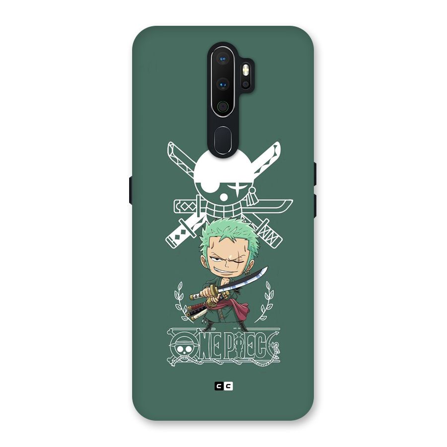 Hunter Zoro Sword Back Case for Oppo A5 (2020)