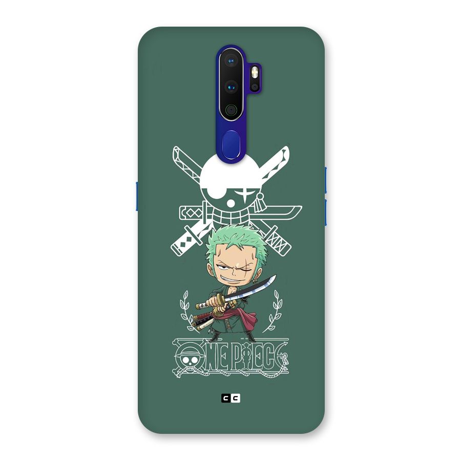 Hunter Zoro Sword Back Case for Oppo A9 (2020)