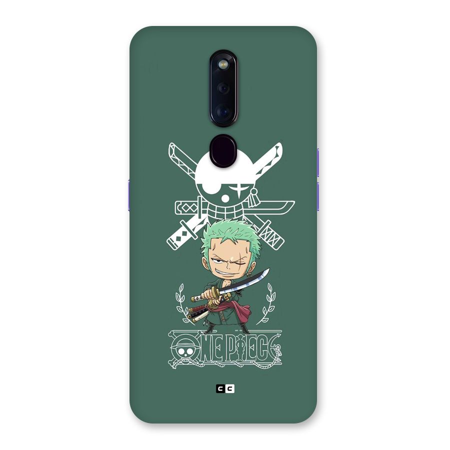 Hunter Zoro Sword Back Case for Oppo F11 Pro