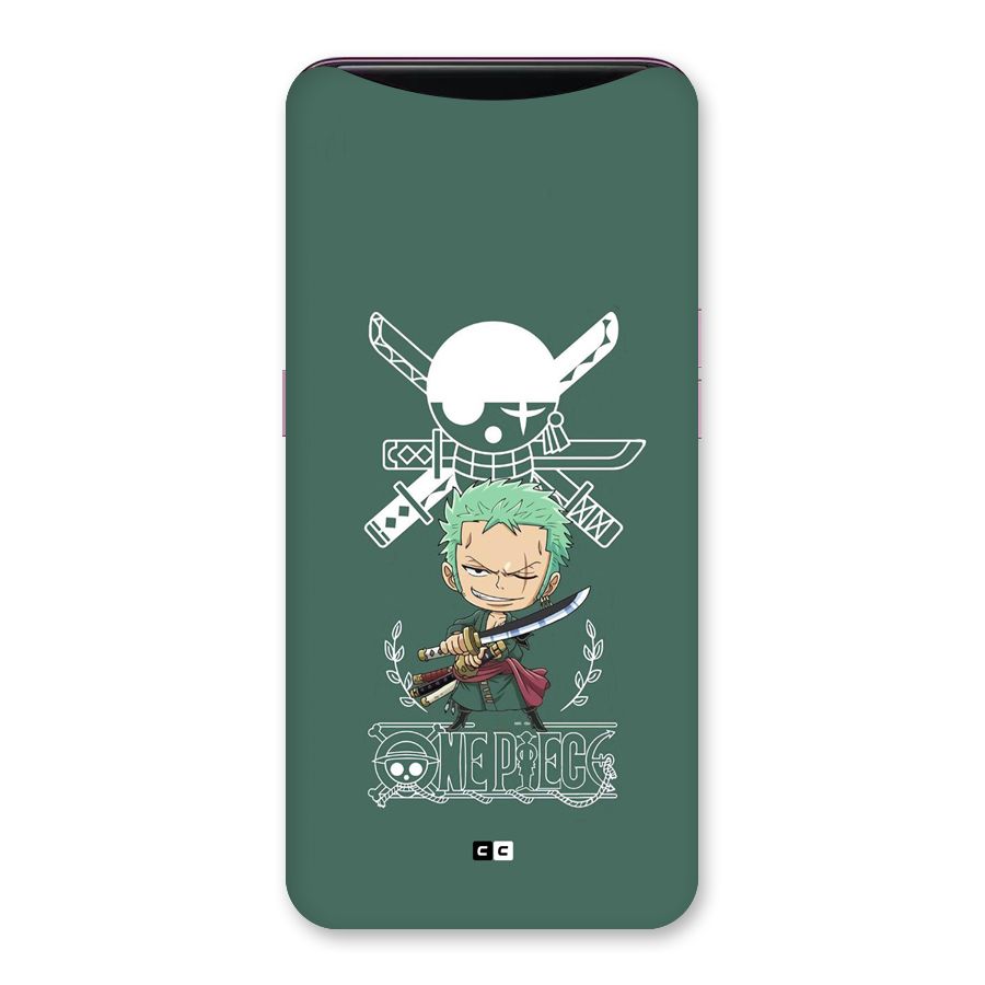 Hunter Zoro Sword Back Case for Oppo Find X