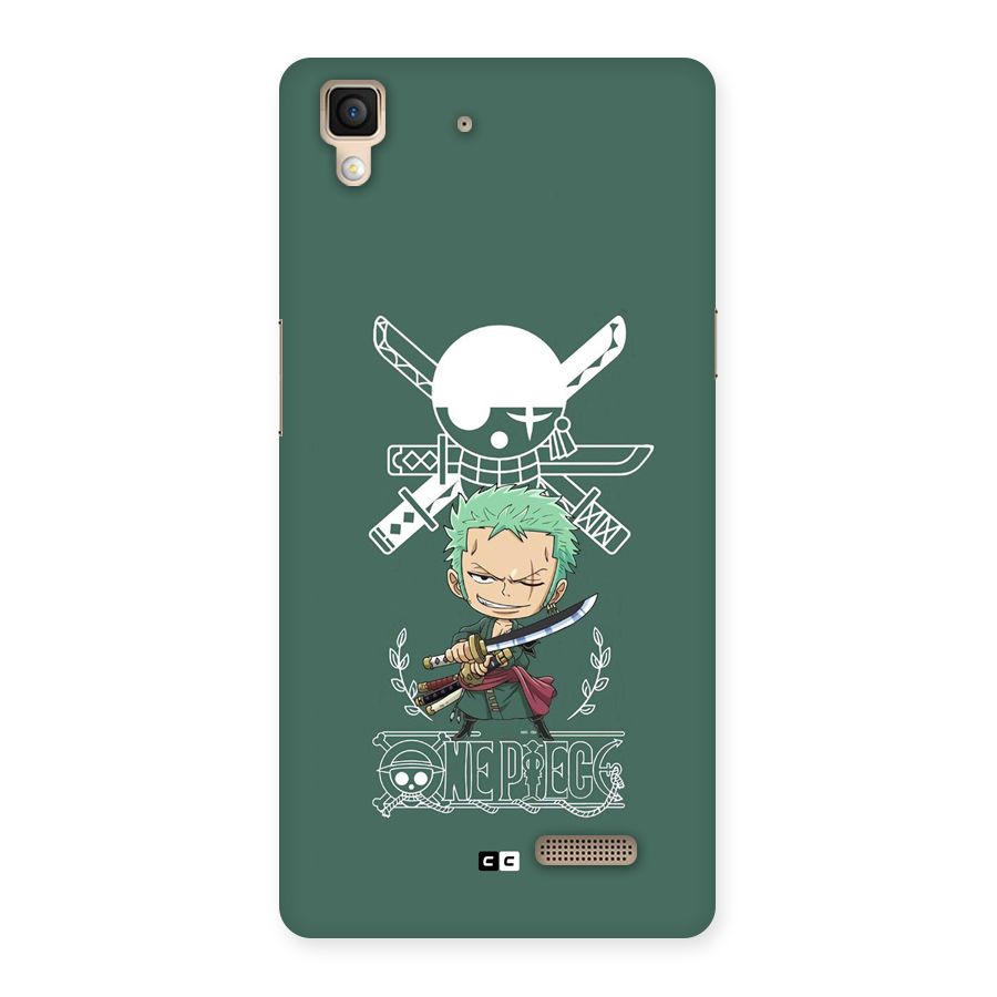 Hunter Zoro Sword Back Case for Oppo R7