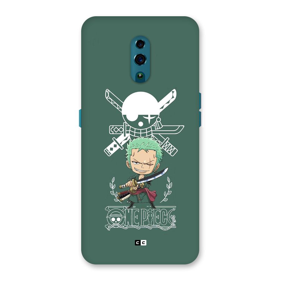 Hunter Zoro Sword Back Case for Oppo Reno