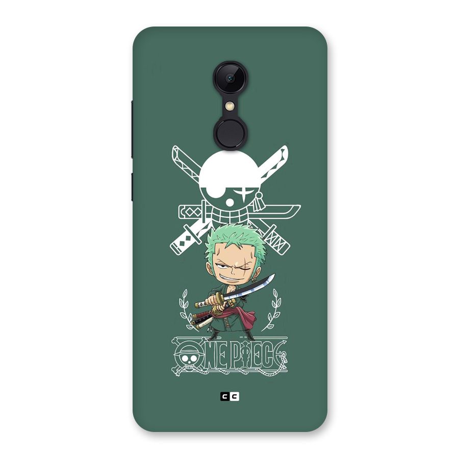 Hunter Zoro Sword Back Case for Redmi 5
