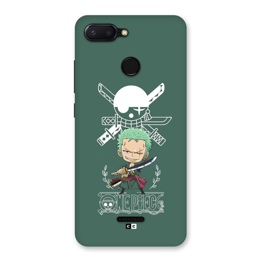 Hunter Zoro Sword Back Case for Redmi 6