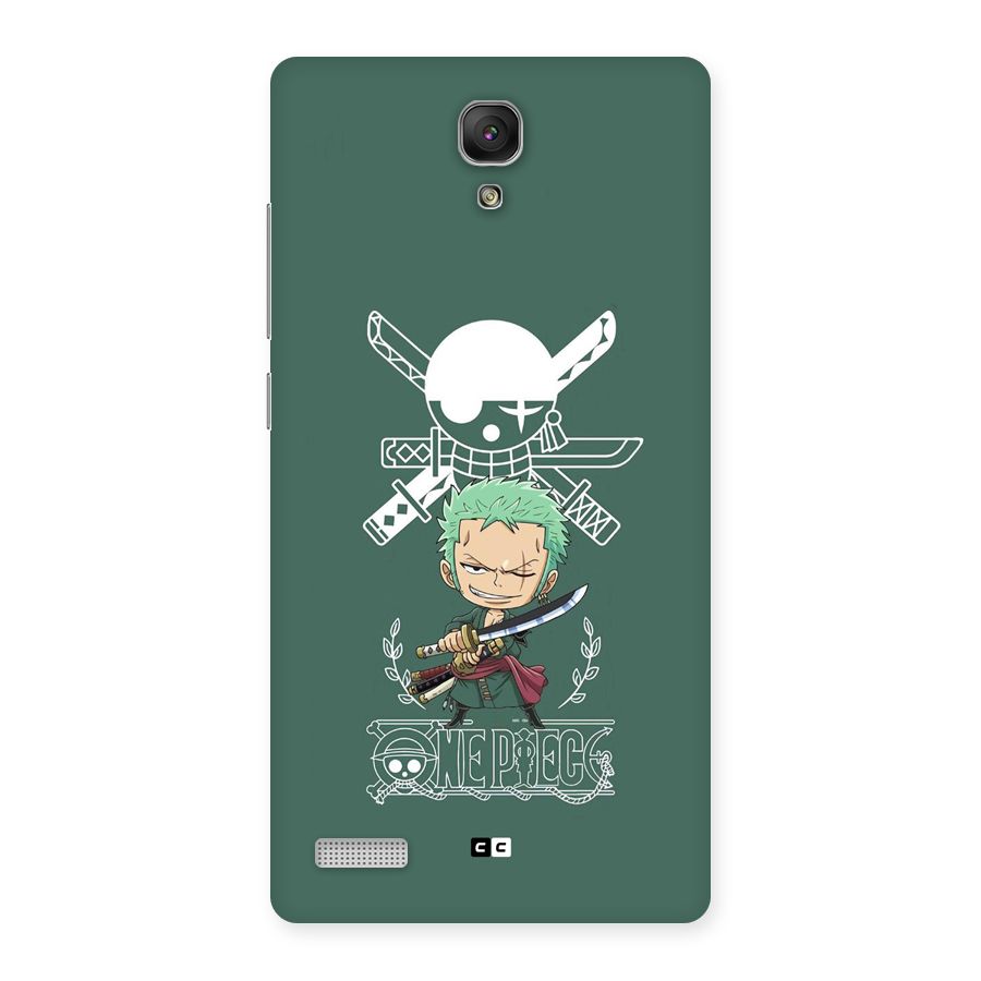 Hunter Zoro Sword Back Case for Redmi Note