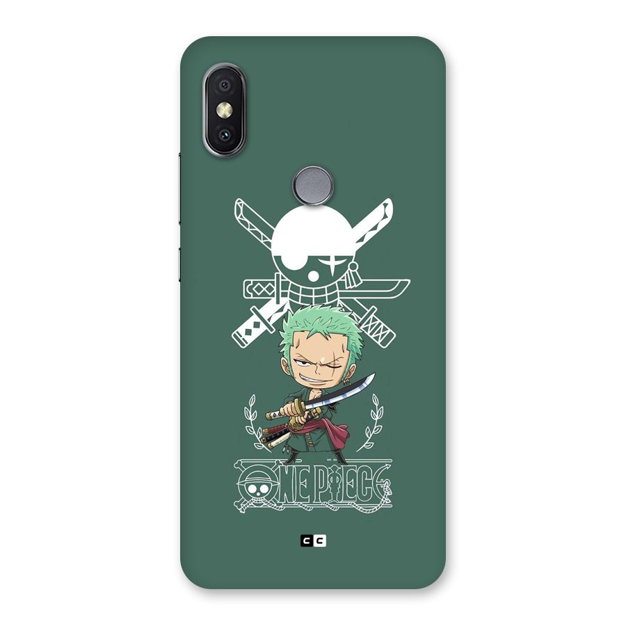Hunter Zoro Sword Back Case for Redmi Y2