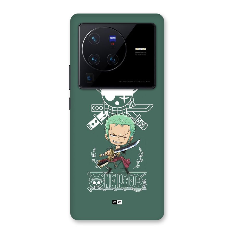 Hunter Zoro Sword Back Case for Vivo X80 Pro