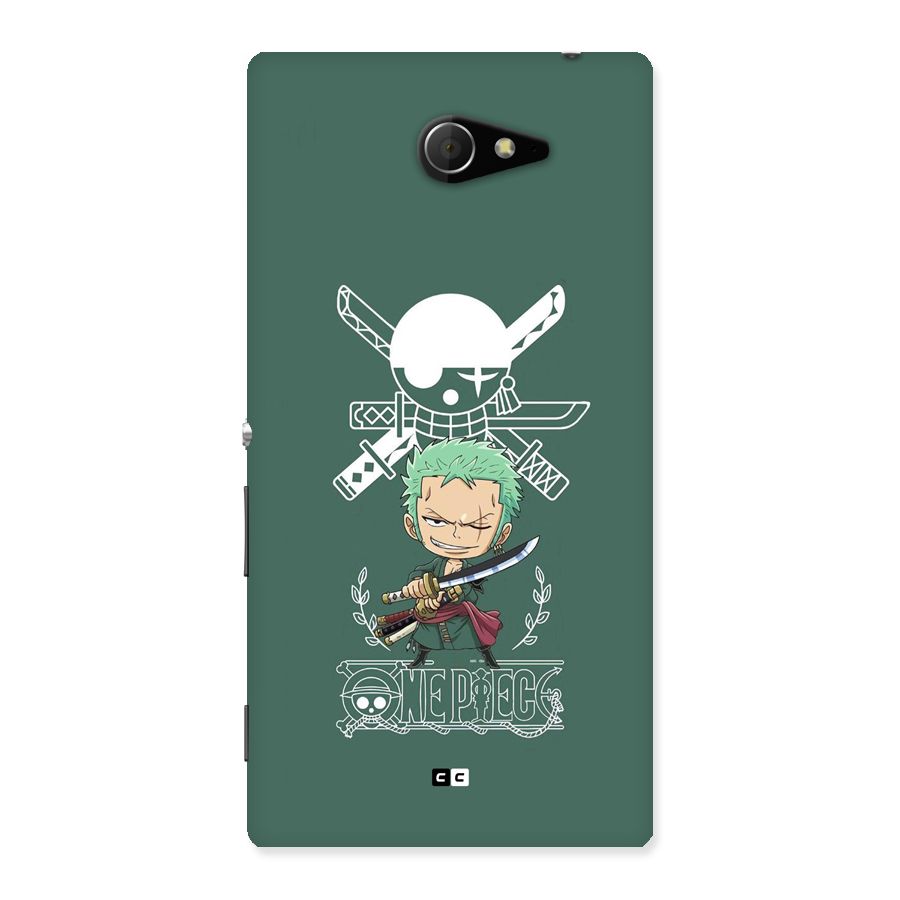 Hunter Zoro Sword Back Case for Xperia M2