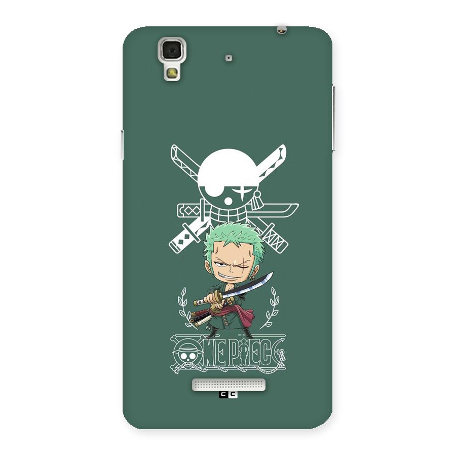 Hunter Zoro Sword Back Case for Yureka