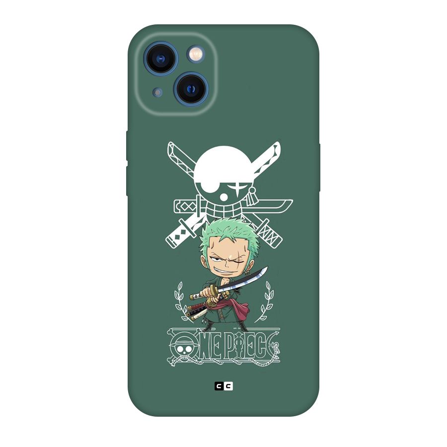 Hunter Zoro Sword Back Case for iPhone 13